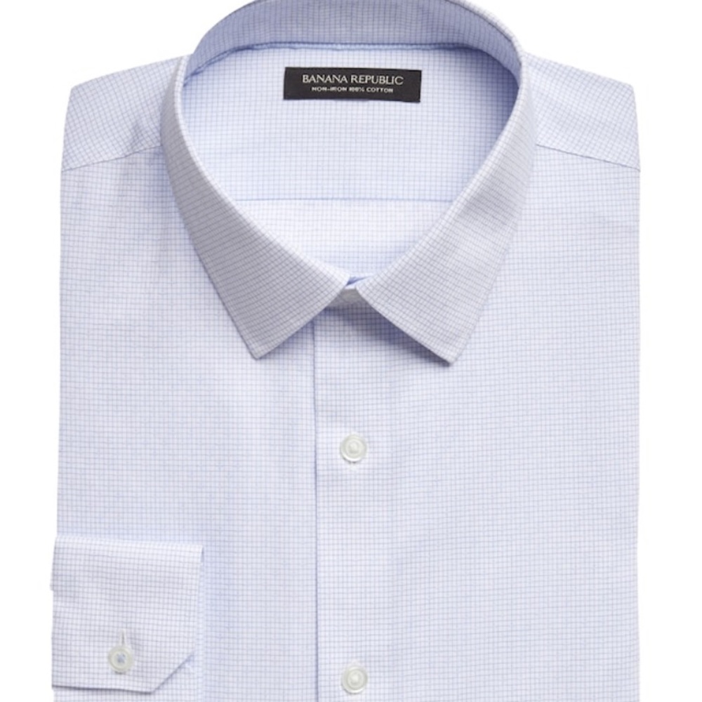 Banana Republic Slim-Fit Non-Iron Dress Shirt